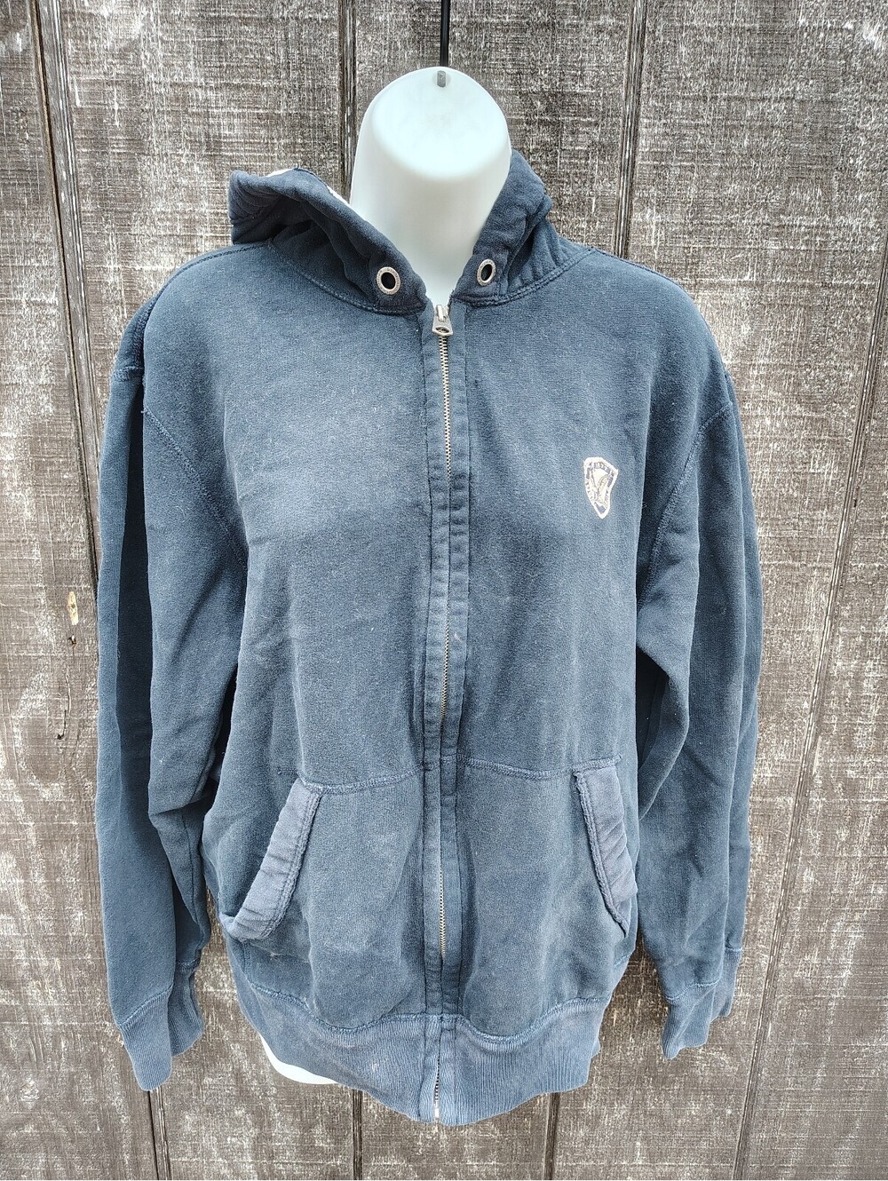 American Eagle Outfitters Distressed Hoodie Jacket